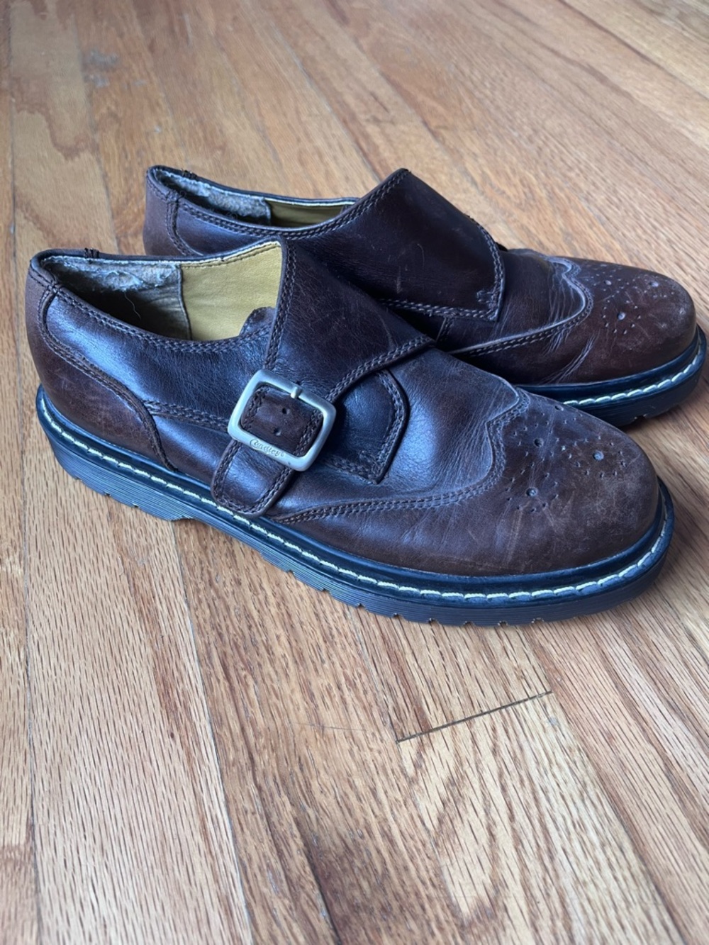 Women’s Vintage Candies Brown Loafers size 7